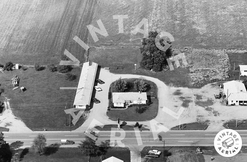 Little Country Inn (White Pigeon Motel) - 1968 Aerial